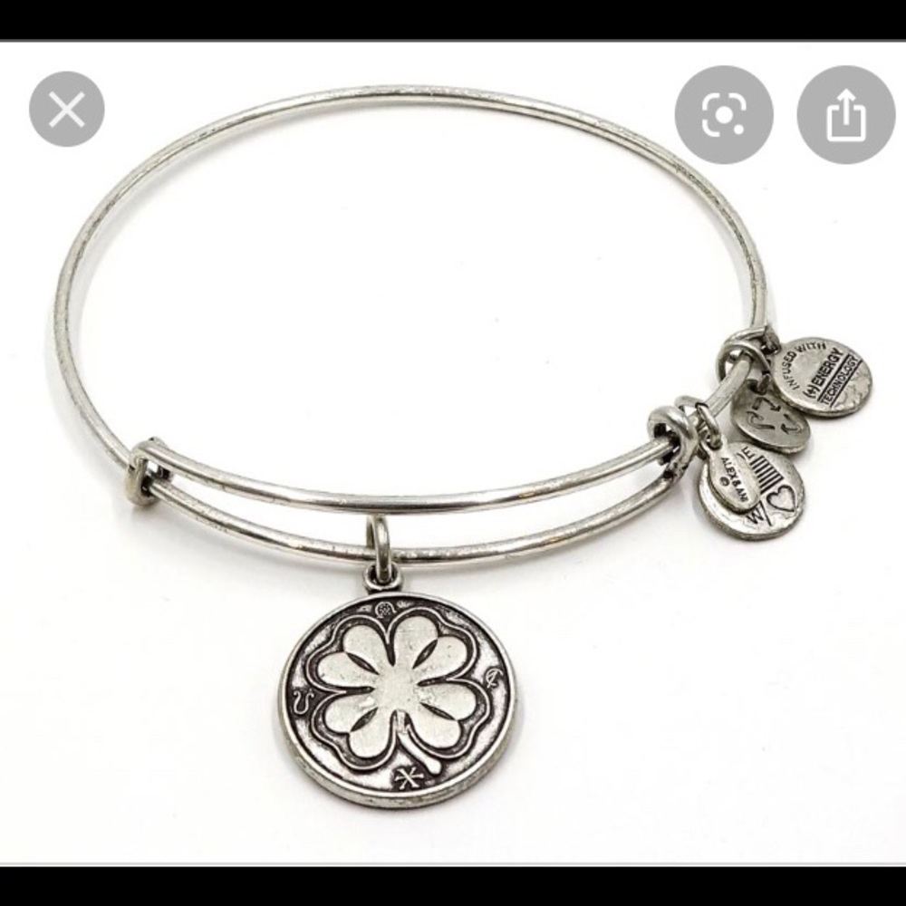 Alex and Ani Lucky Clover Bracelet